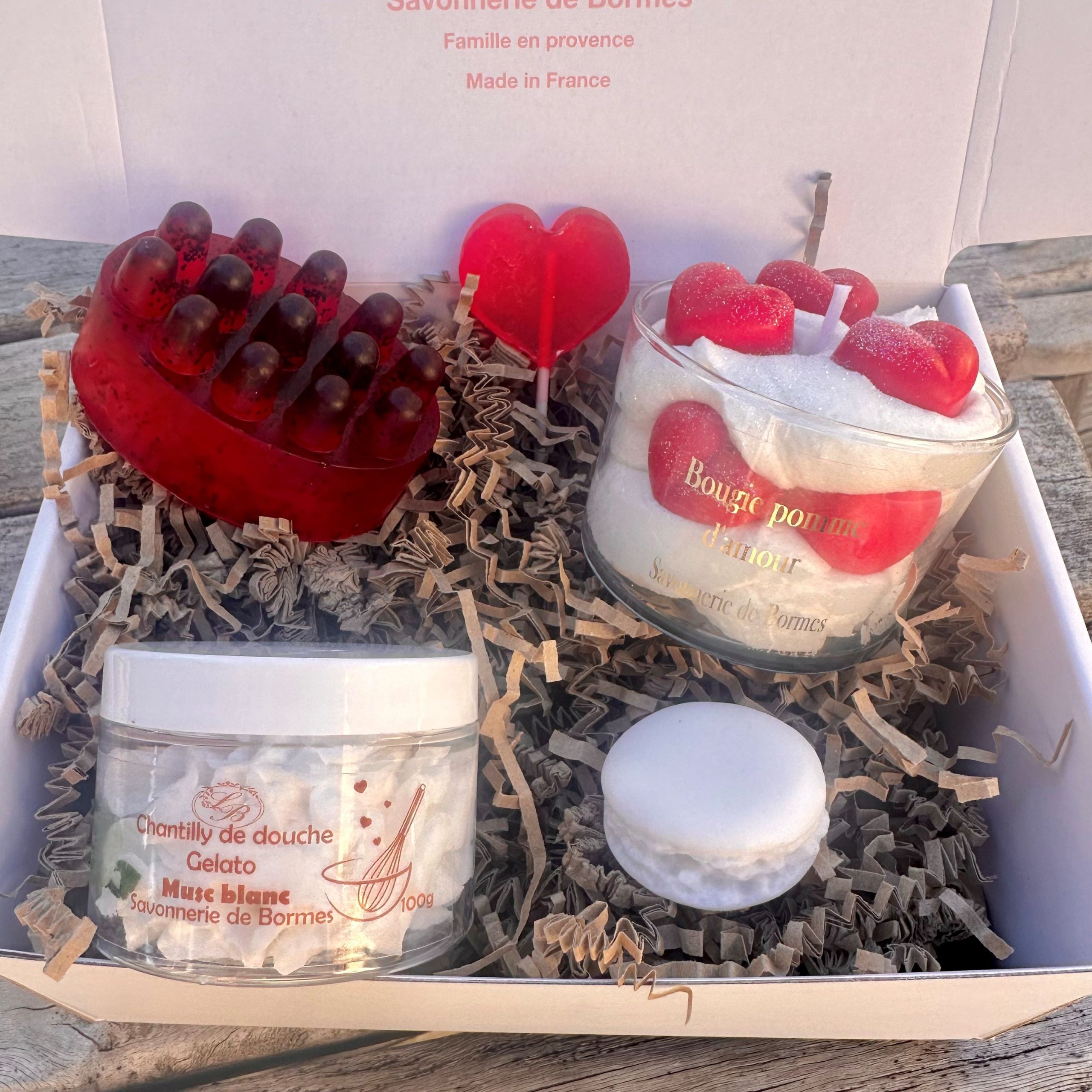 Coffret AMOUR - Savonnerie de bornes