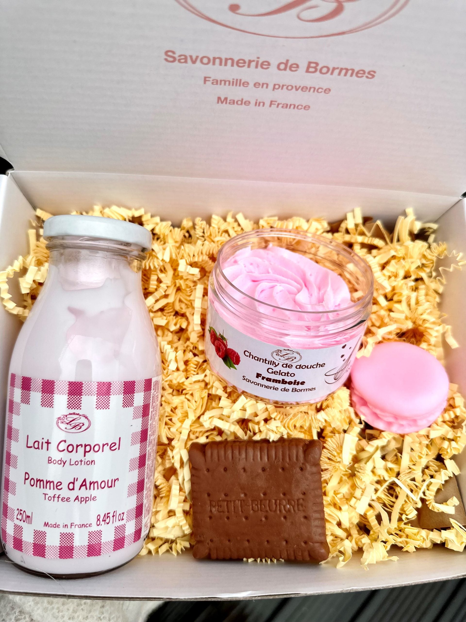 Coffret GOURMANDISE - Savonnerie de bornes