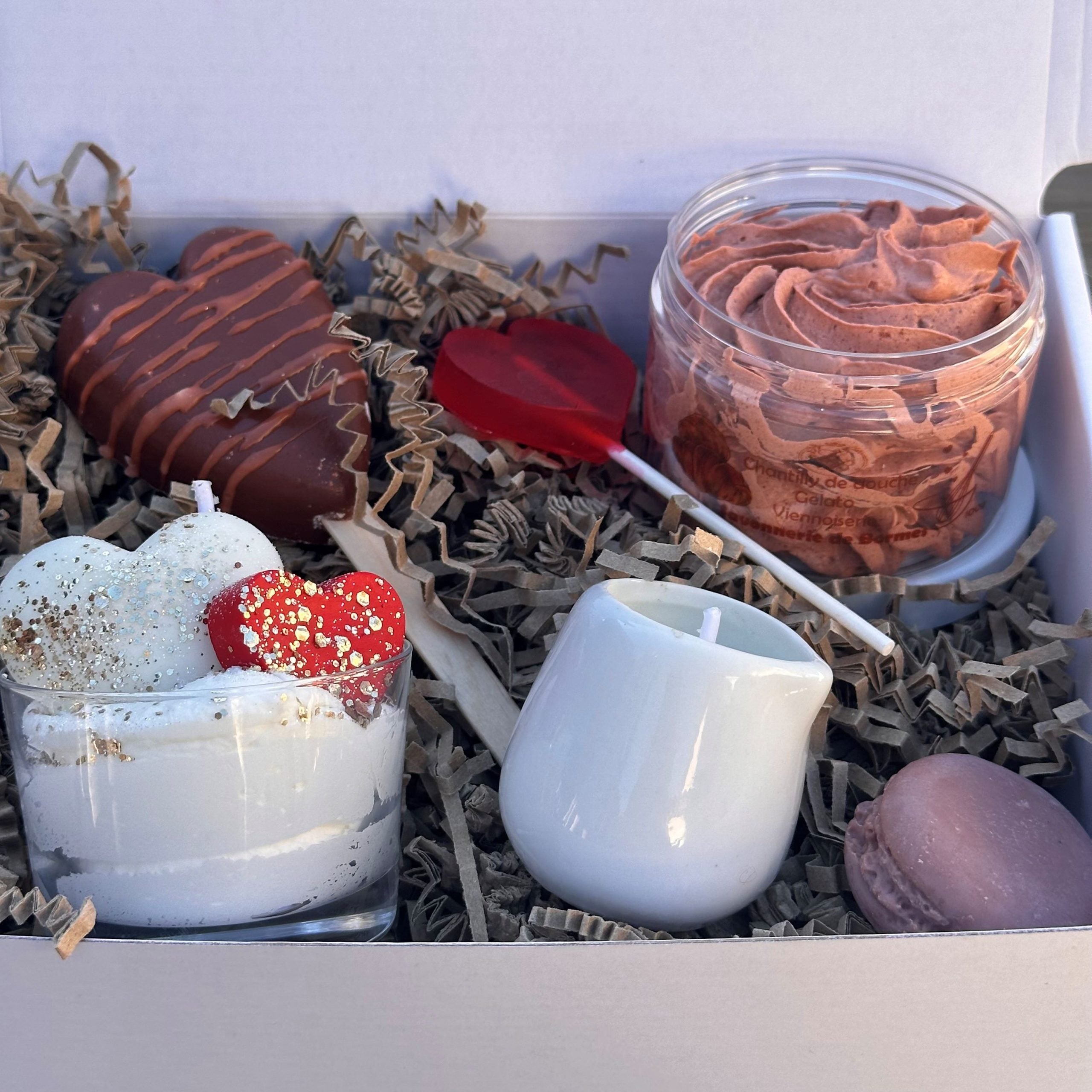 Coffret GOURMANDISE ST VALENTIN - Savonnerie de bornes