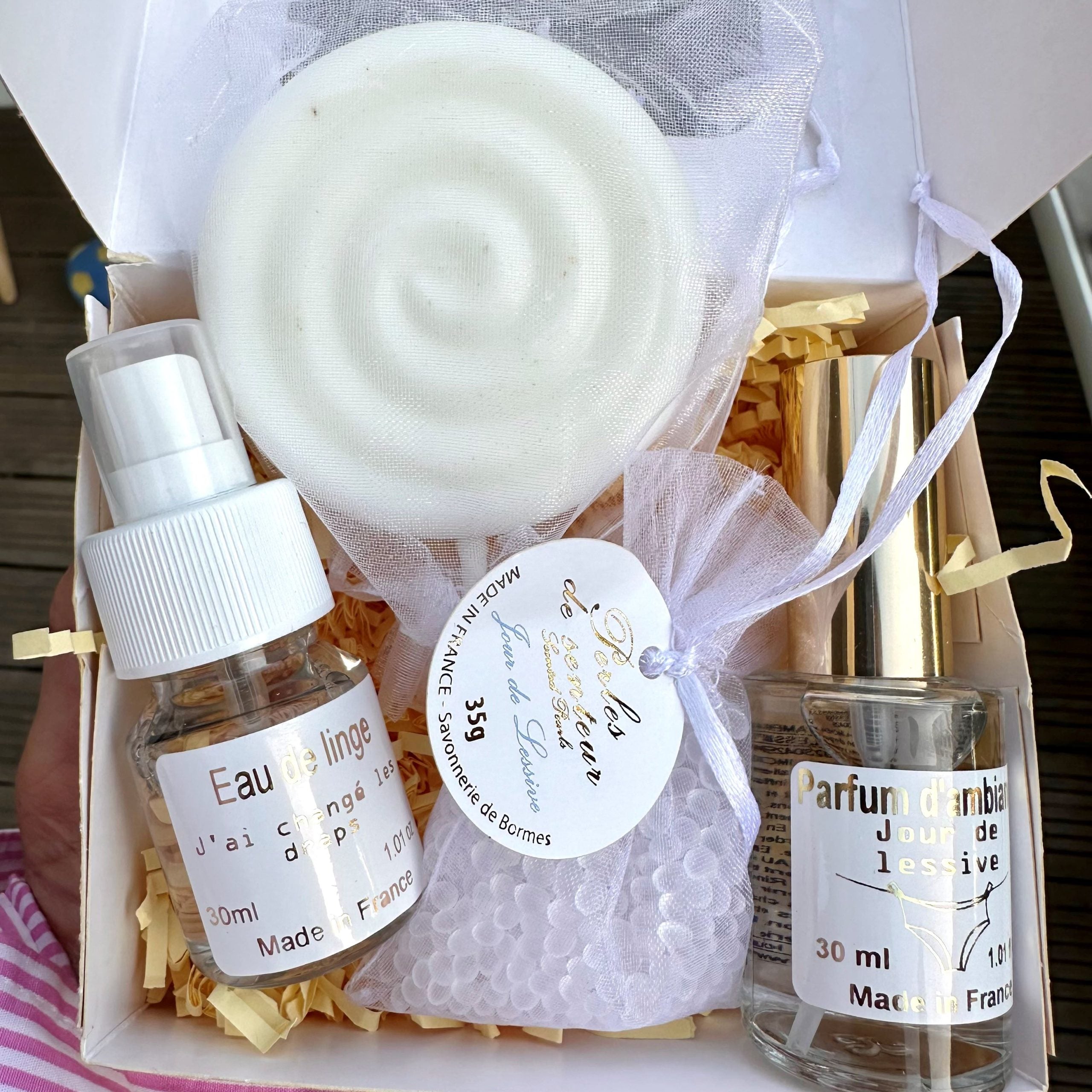 Coffret découverte SENTEUR POUR LA MAISON - Savonnerie de bornes