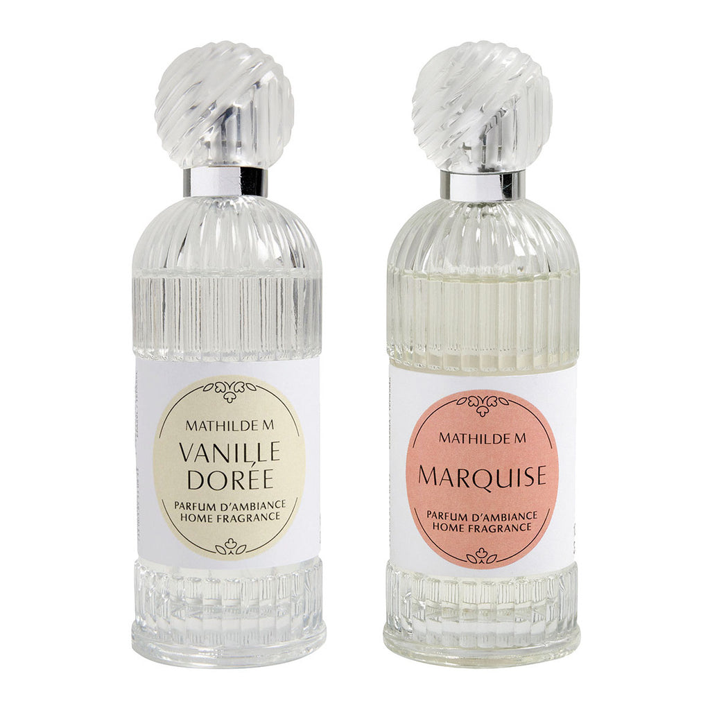 Coffret Mix and Match Parfum d'Ambiance Marquise & Vanille Dorée – Mathilde.M