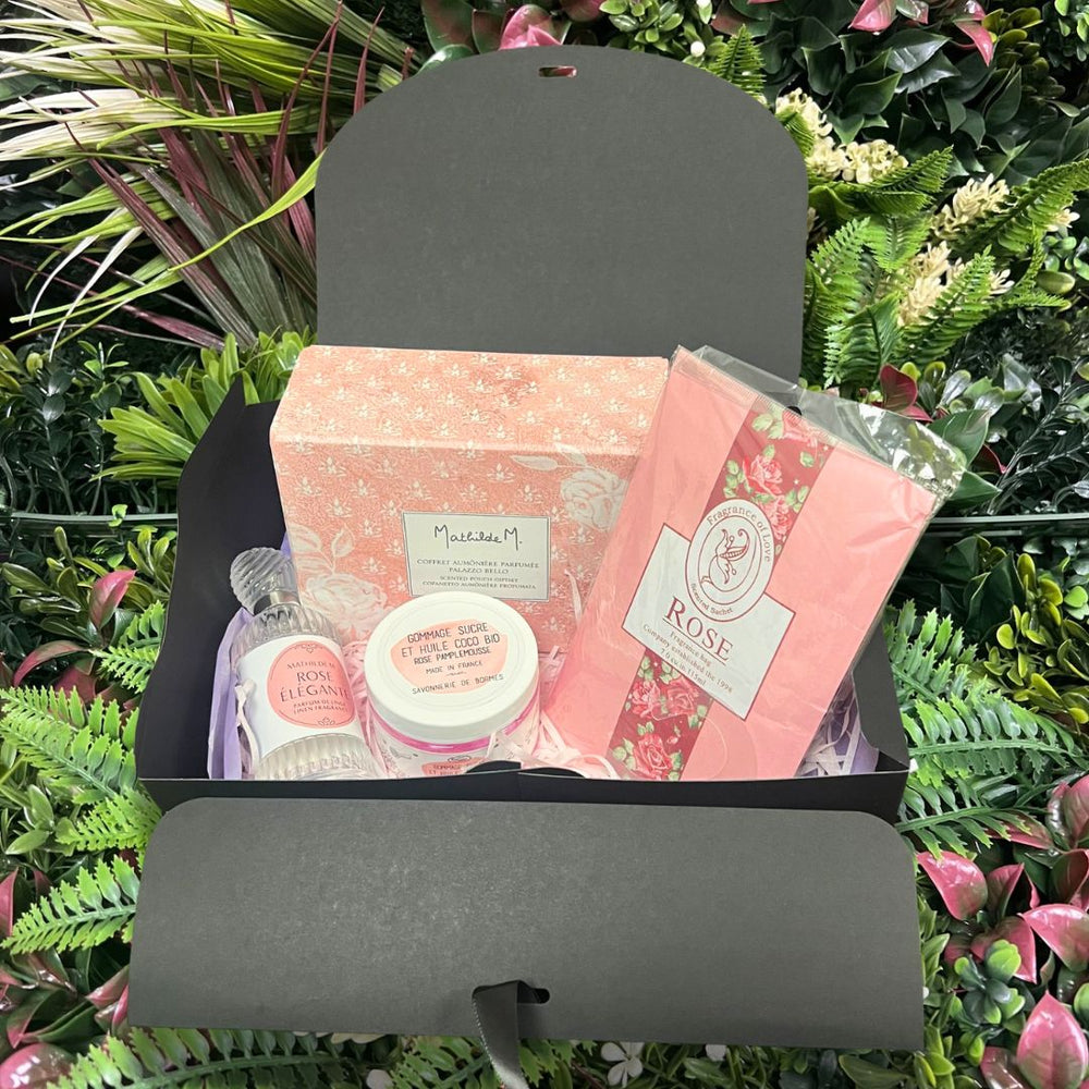 Coffret cadeau Rose Bonbon