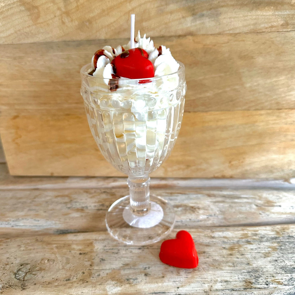 Bougie coupe pomme d’amour 130 g – Savonnerie de Bormes