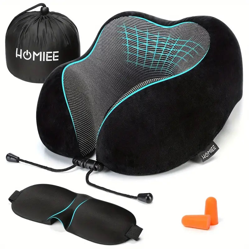 Memory Foam Neck Travel Pillow