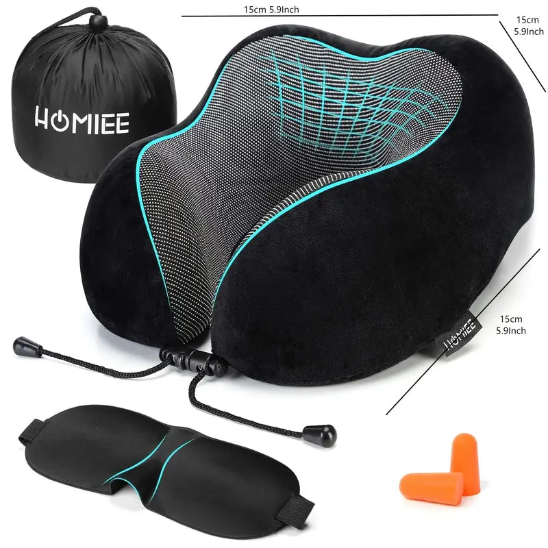 Memory Foam Neck Travel Pillow