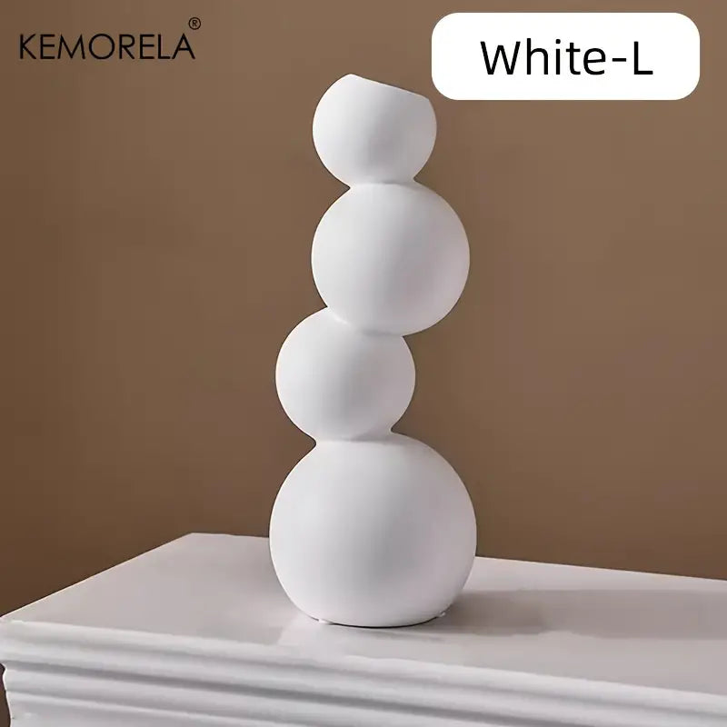 KEMORELA Ceramic Vase Set - Timeless Elegance