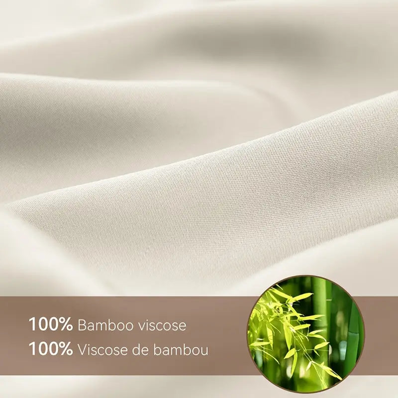 Ensemble de Literie en 100% Fibre de Bambou