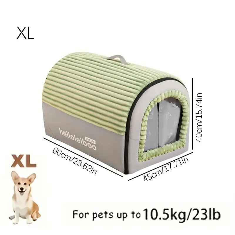 Maison pour Animaux Style Cabane Sécurisée