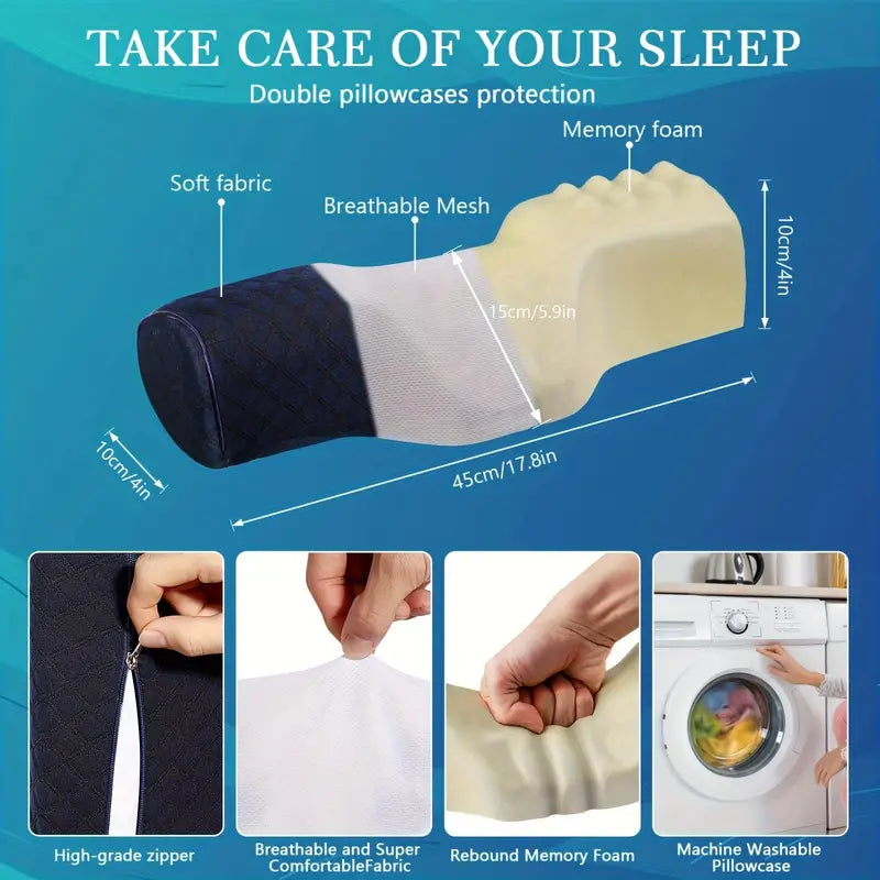 Memory Foam Pillow – Optimal Support for Restful Sleep