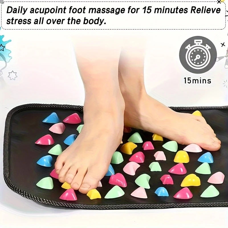 Tapis réflexologie plantaire – Massage des pieds anti-fatigue