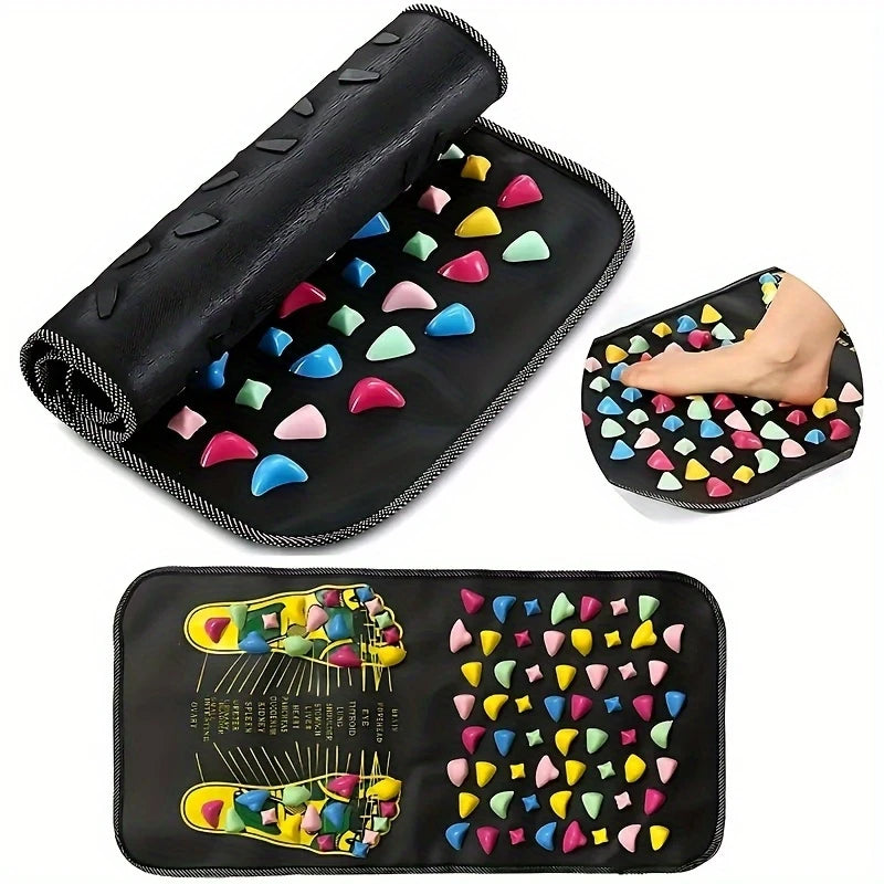 Tapis réflexologie plantaire – Massage des pieds anti-fatigue