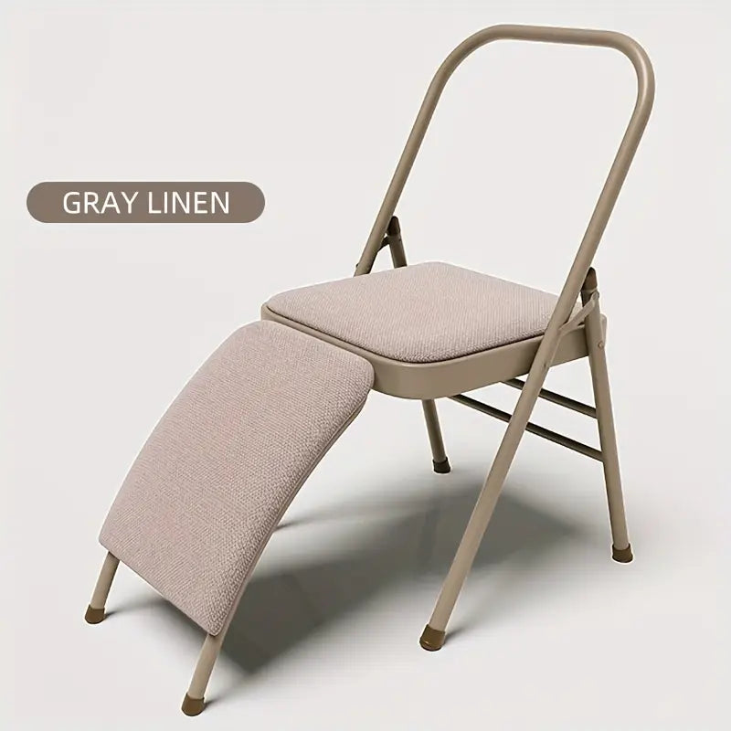 Chaise de Yoga Pliable avec Support Lombaire – Pour Une Pratique Confortable et Soutenue