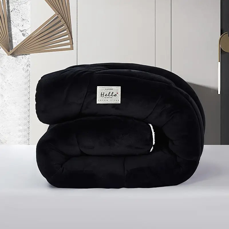 Couette Épaisse Double Face en Velours Lait  –  Haute Qualité