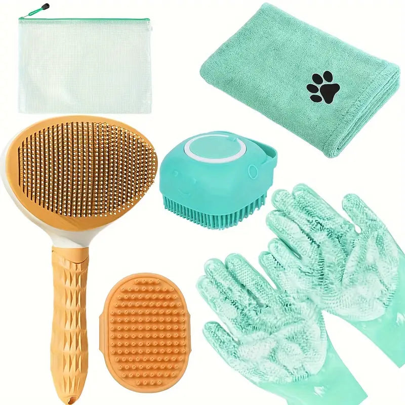 Kit de Toilettage 6-en-1 pour Chiens & Chats