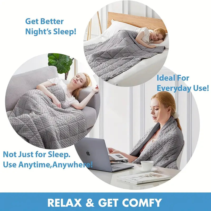 Minky Weighted Blanket – Comfortable for All Seasons