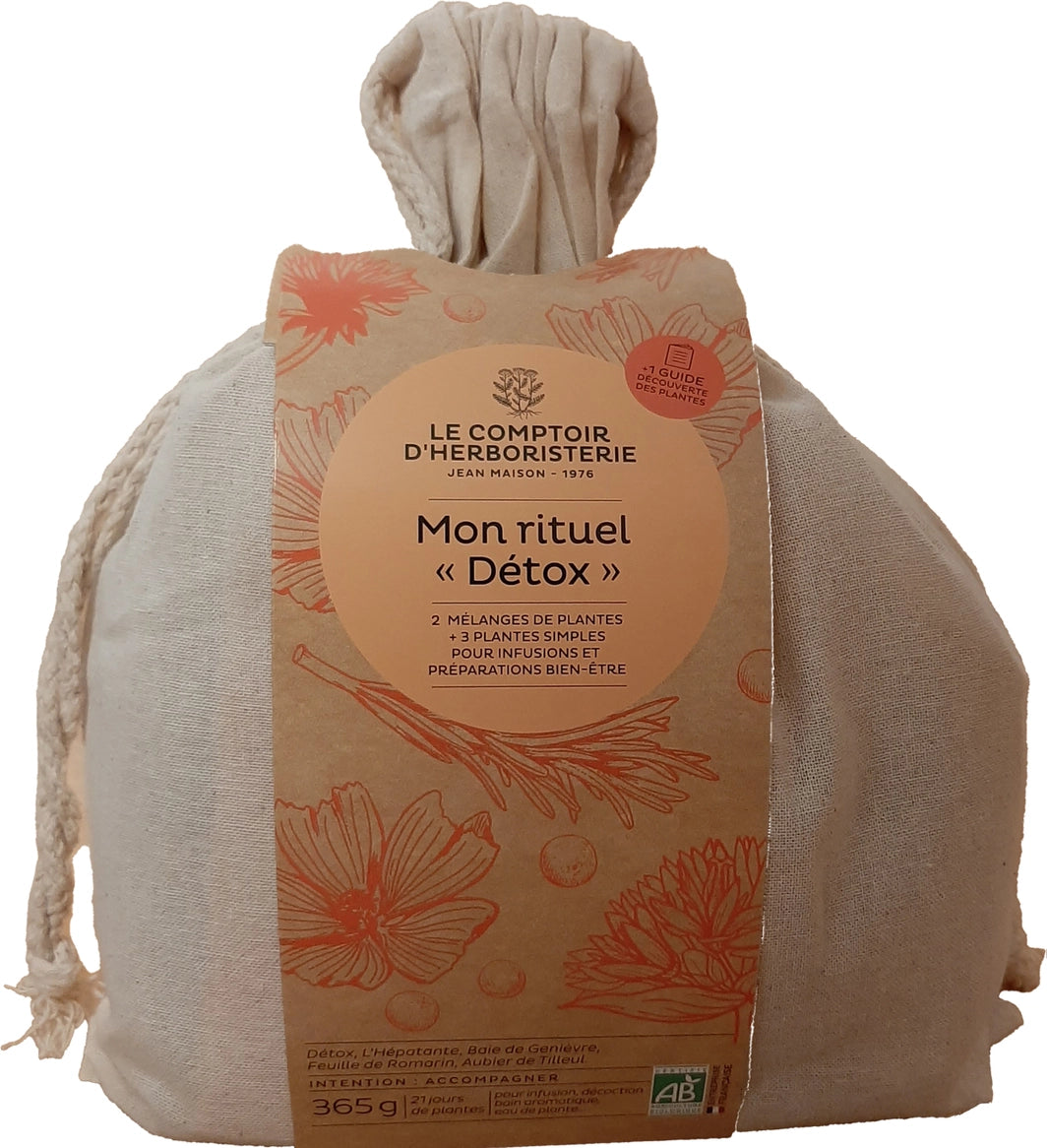 MON RITUEL "DÉTOX" BIO 365G + 1 GUIDE DES PLANTES