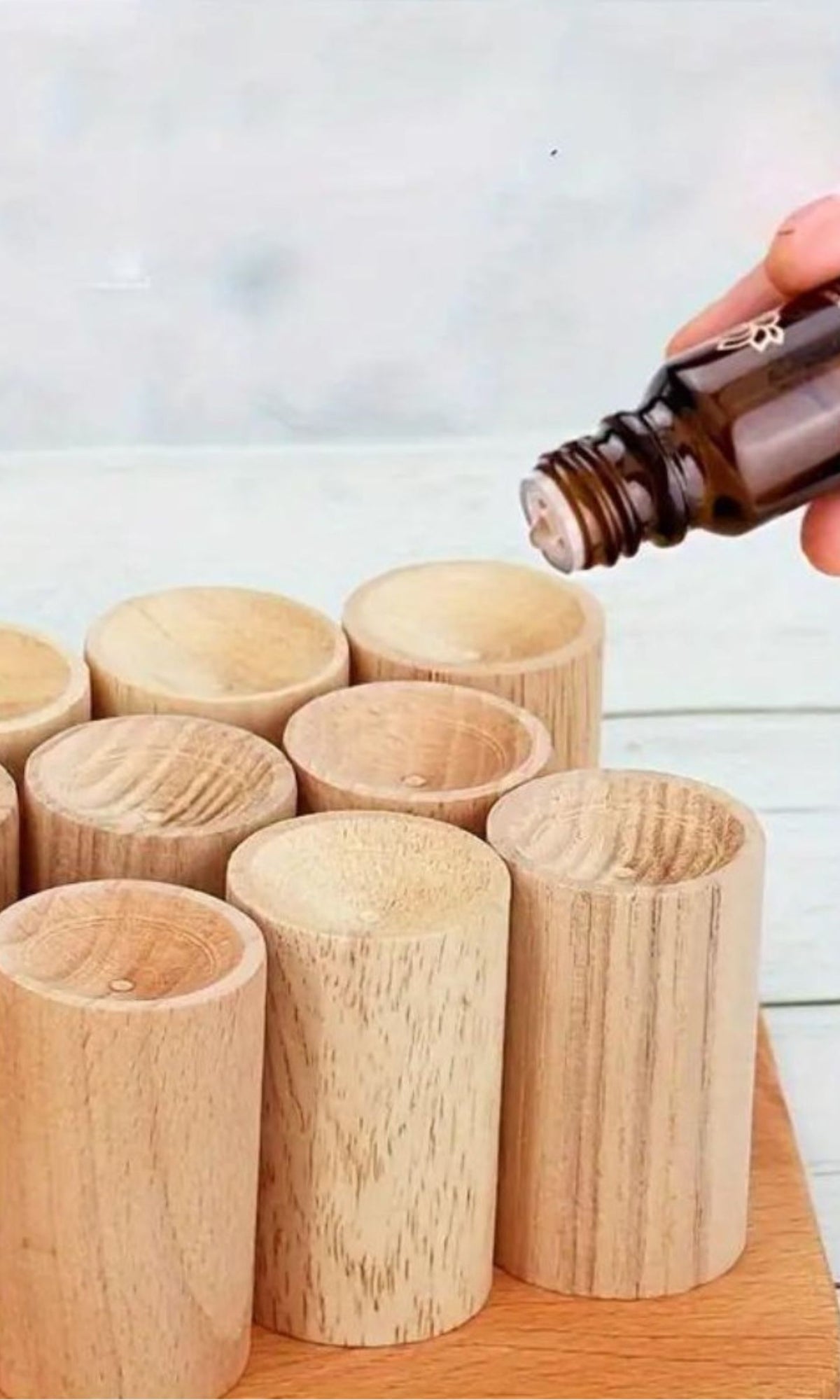 Diffusor für ätherische Öle aus Bambus – Comptoir Santé & Beauté®