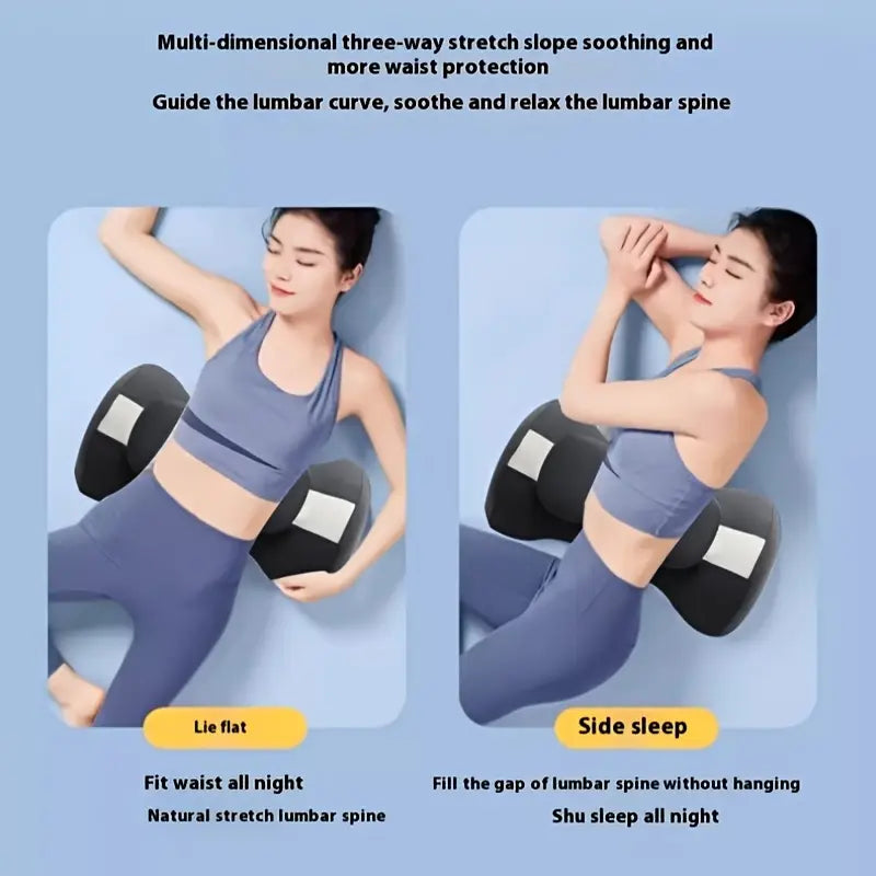 Oreiller Lombaire de Sommeil – Soutien Ergonomique & Confort Optimal