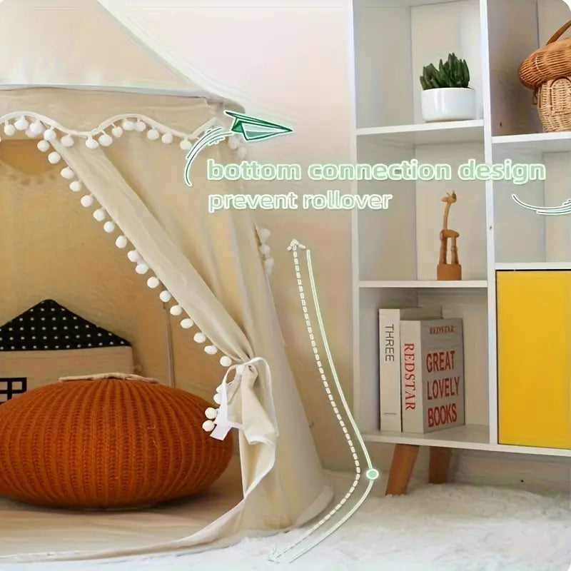 Tente Château d’Extérieur – Maison de Jeu au Design Gothique