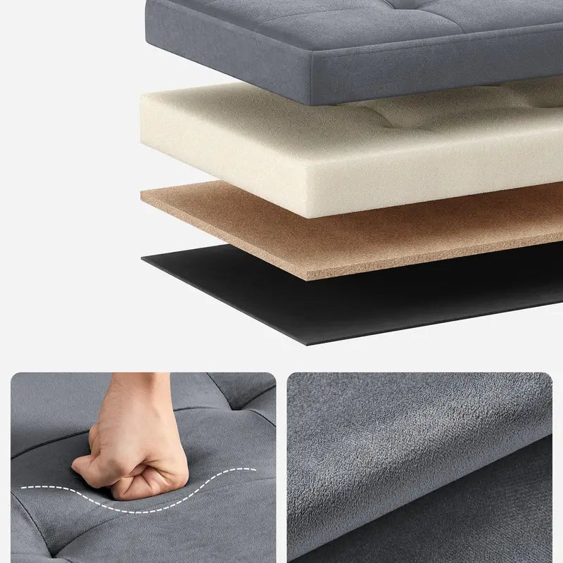 Banc de Rangement SONGMICS - Élégance et Praticité au Service de Votre Espace