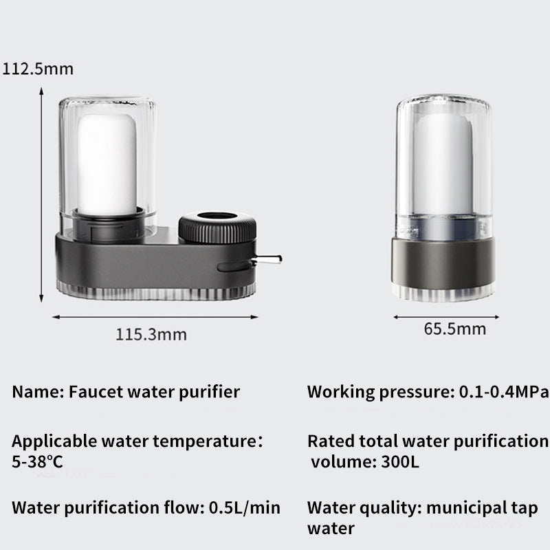 Water purifier for faucet
