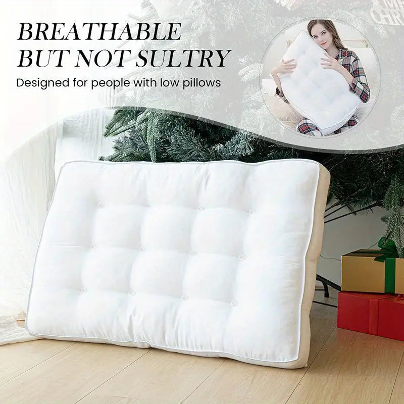 Oreiller de Luxe Hôtel – Coussin Ultra Doux 2-en-1 pour le Cou