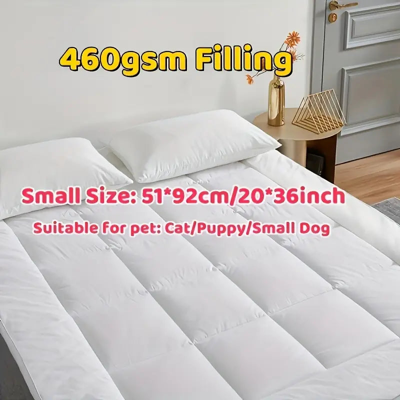 Surmatelas Respirant et Matelassé – Blanc