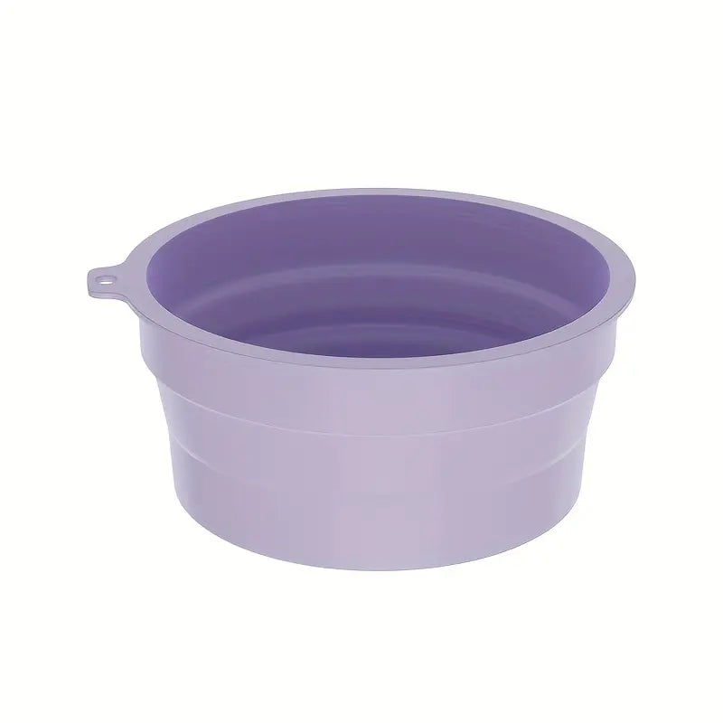 Bassin à Glace en Silicone Pliable avec Plateau Intégré