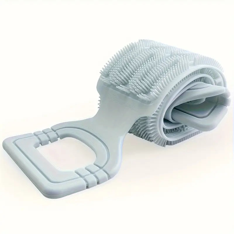 Silikon-Peeling-Handtuch – Dusch-Peeling-Zubehör mit Griffen