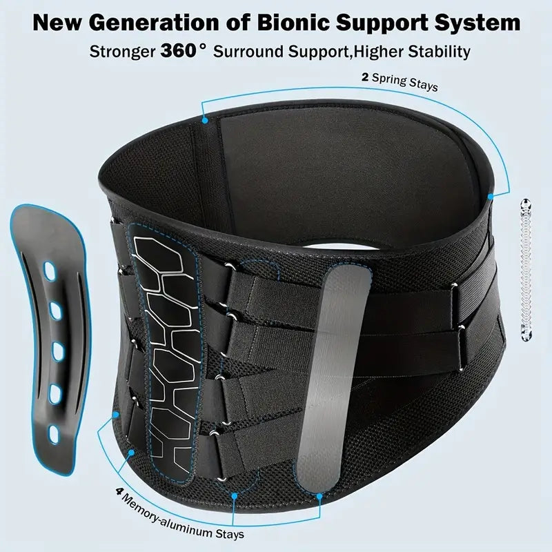 Ceinture de Soutien Lombaire Ergonomique – Soulagez votre Dos avec Efficacité