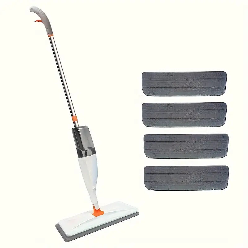 Serpillière à Pulvérisation – Balai Plat Microfibre avec Bouteille Réutilisable