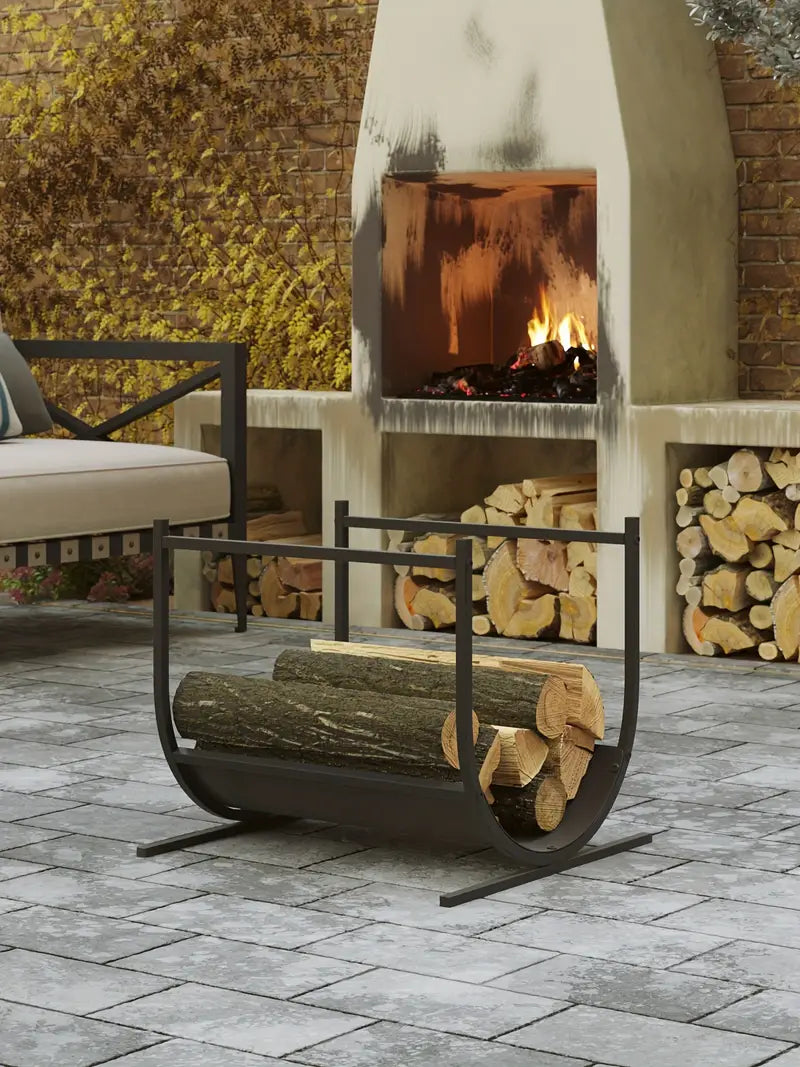 Multi-purpose firewood holder