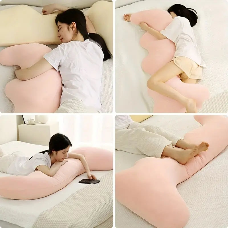 Coussin de Soie Glacée Ergonomique – Confort & Fraîcheur pour un Sommeil Idéal