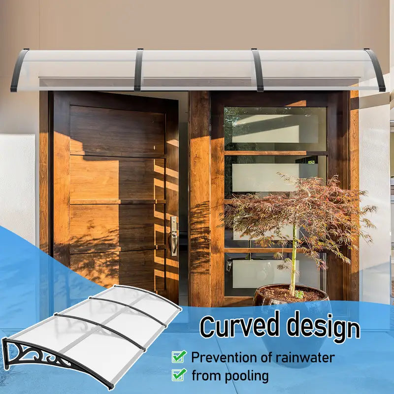 Auvent Transparent – Protection Solaire et Anti-Pluie pour Terrasse