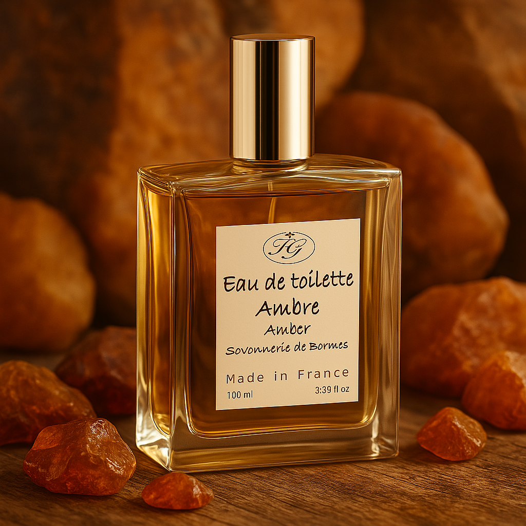 Eau de toilette - Ambre - 100 ml - Savonnerie de Bormes