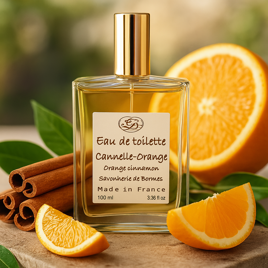 Eau de toilette - Cannelle-Orange - 100 ml - Savonnerie de Bormes