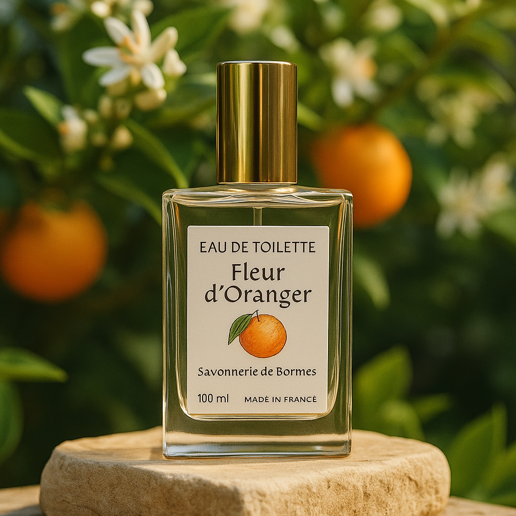Eau de toilette - Fleur d'Oranger - 100 ml - Savonnerie de Bormes