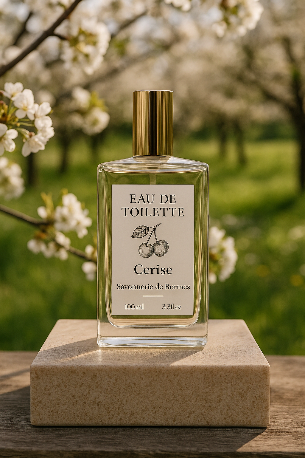 Eau de toilette - Cherry - 100 ml - Savonnerie de Bormes