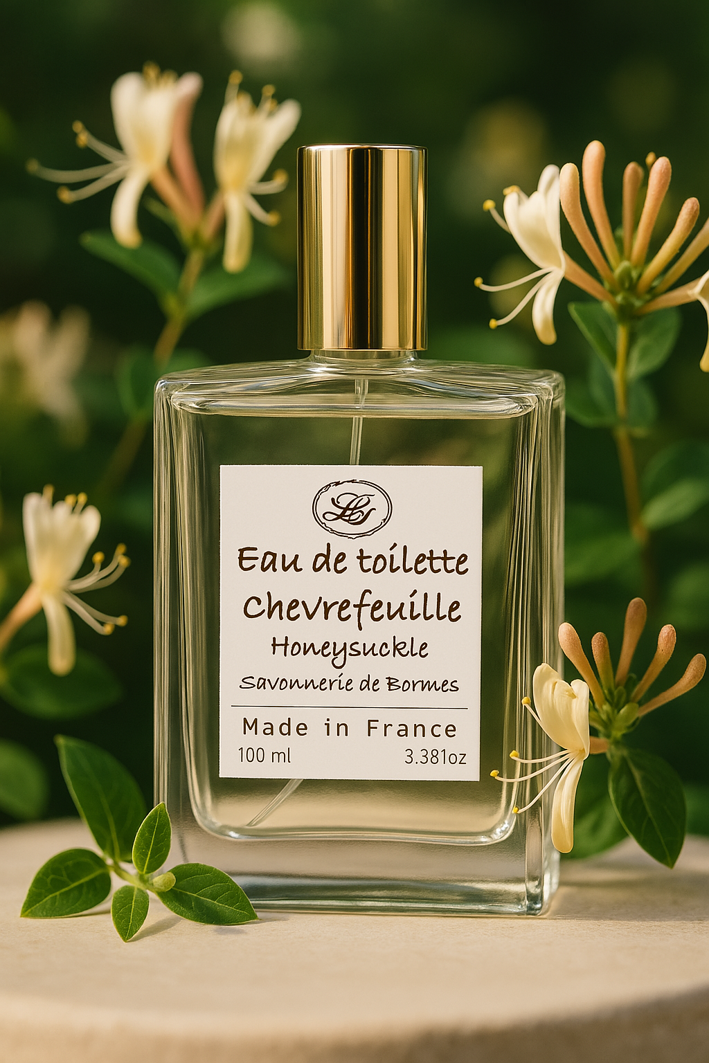 Eau de toilette - Chèvrefeuille - 100 ml - Savonnerie de Bormes