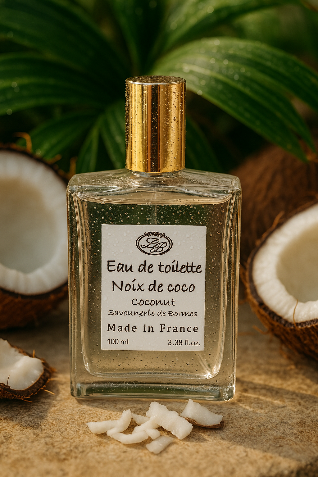 Eau de toilette - Coco - 100 ml - Savonnerie de Bormes