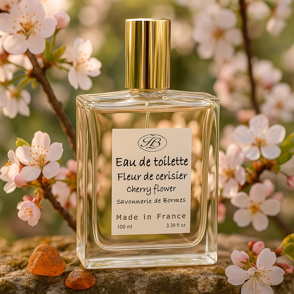 Eau de Toilette - Kirschblüte - 100 ml - Savonnerie de Bormes