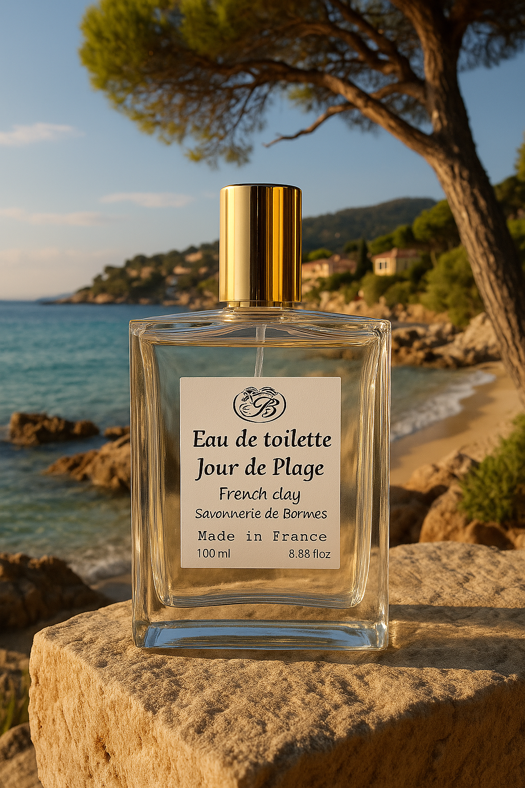 Eau de toilette - Jour de plage - 100 ml - Savonnerie de Bormes