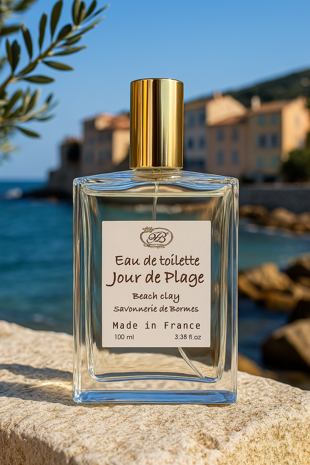 Eau de toilette - Jour de plage - 100 ml - Savonnerie de Bormes