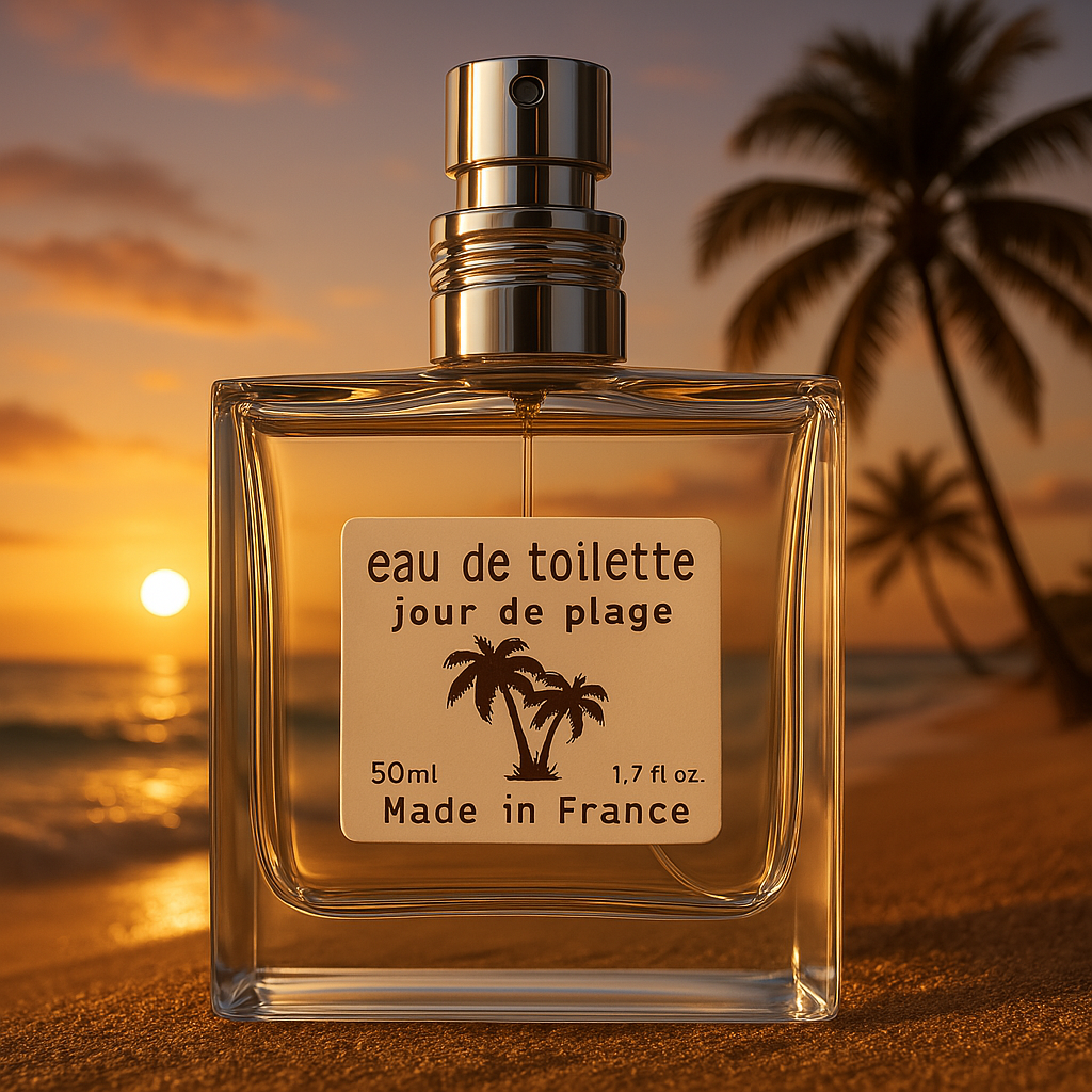 Eau de toilette - Jour de plage - 100 ml - Savonnerie de Bormes