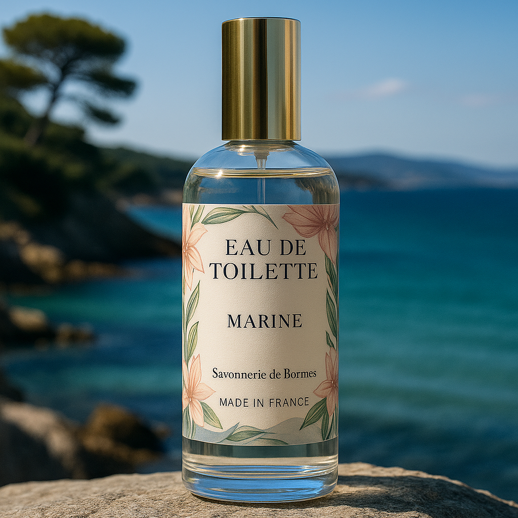 Eau de toilette - Marine - 100 ml - Savonnerie de Bormes