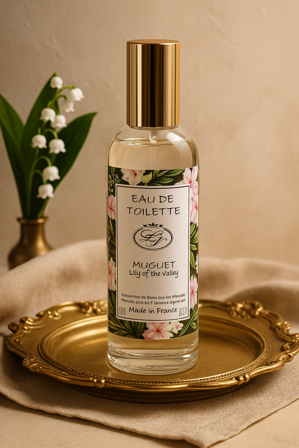 Eau de toilette - Muguet - 100 ml - Savonnerie de Bormes