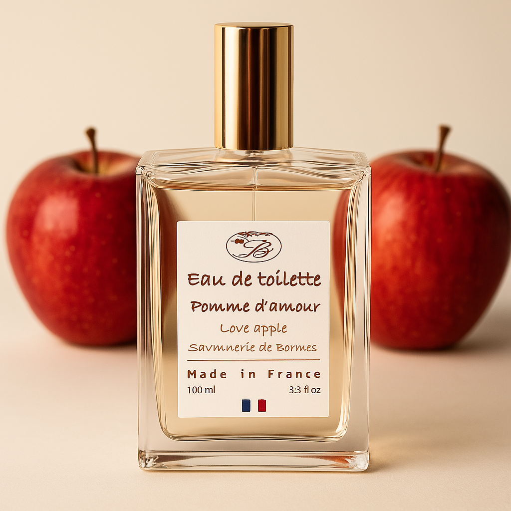 Eau de toilette - Pomme d'Amour- 100 ml - Savonnerie de Bormes