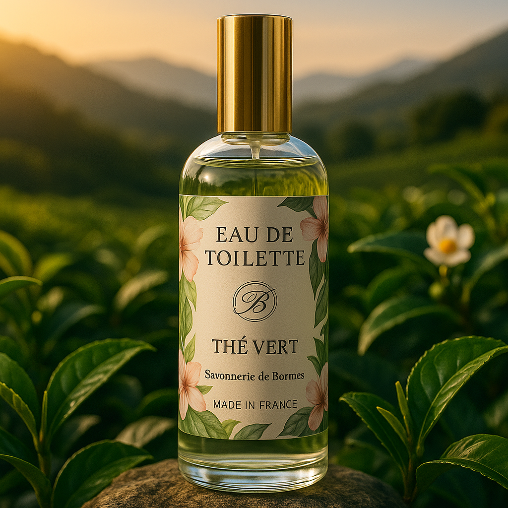 Eau de toilette - Thé Vert - 100 ml - Savonnerie de Bormes