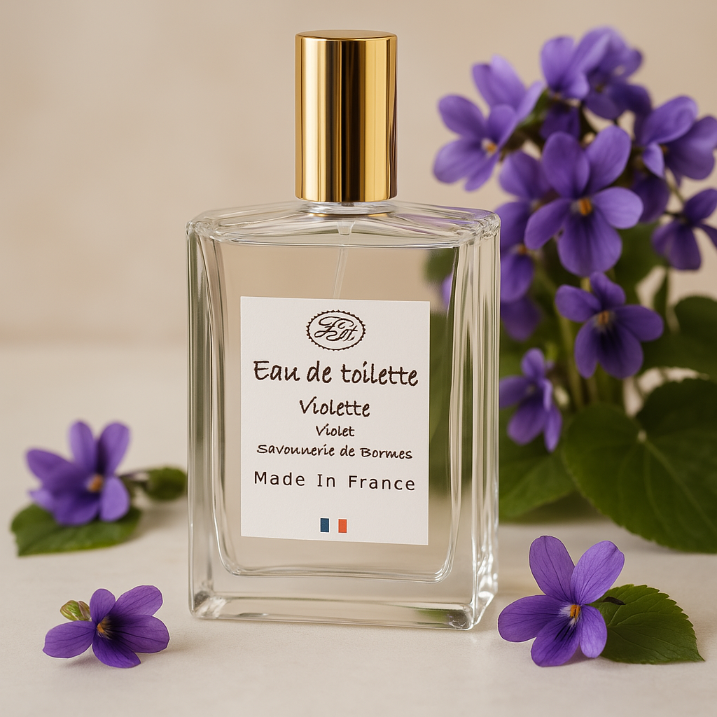 Eau de toilette - Violette - 100 ml - Savonnerie de Bormes
