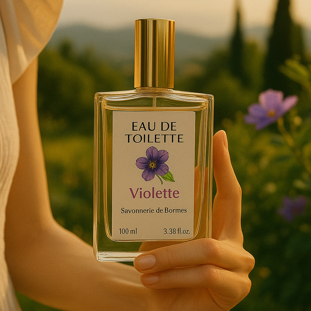 Eau de toilette - Violette - 100 ml - Savonnerie de Bormes